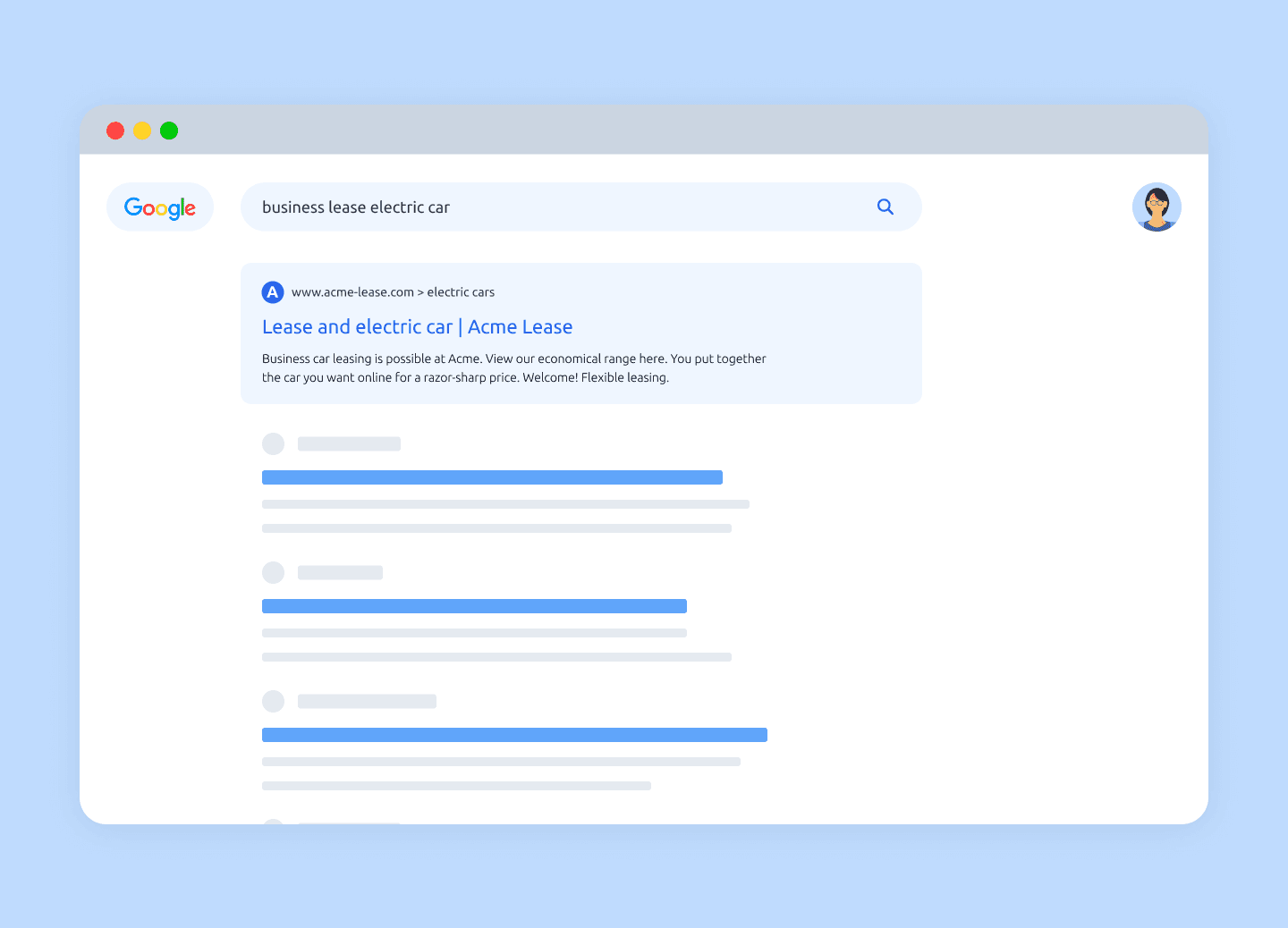 Google business ad